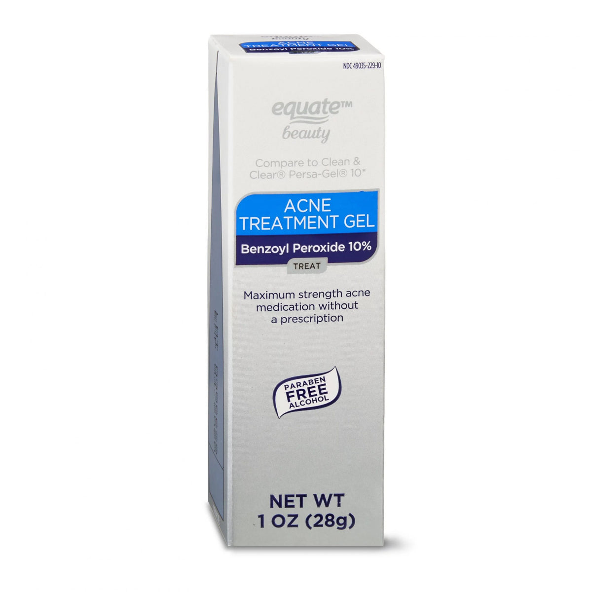 Equate Beauty 10% Benzoyl Peroxide Acne Treatment Gel, 1 oz