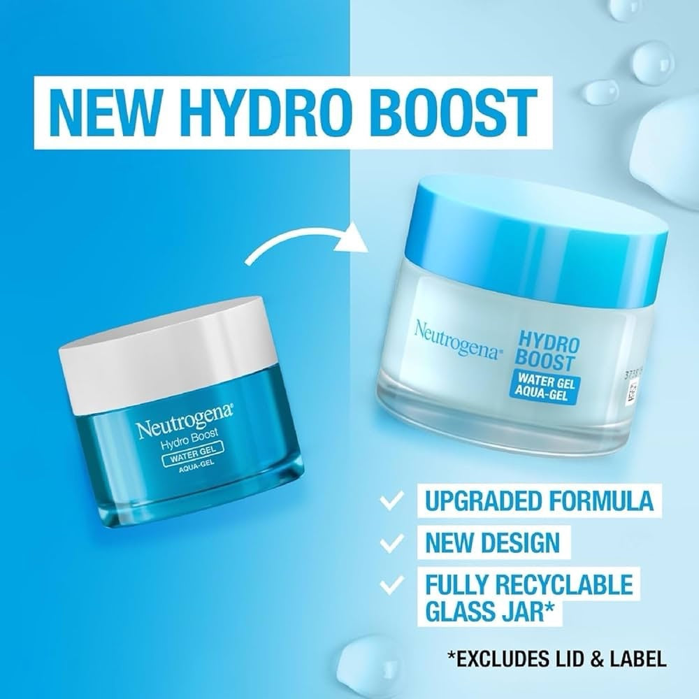 Neutrogena Hydro Boost Water cream Moisturiser with Hyaluronic Acid 50ml British Version