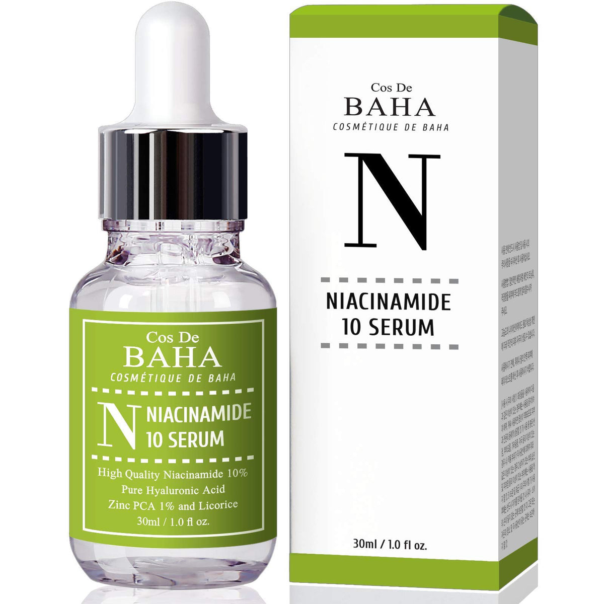 Cos De BAHA - N Niacinamide 10 Serum Jumbo 60ml