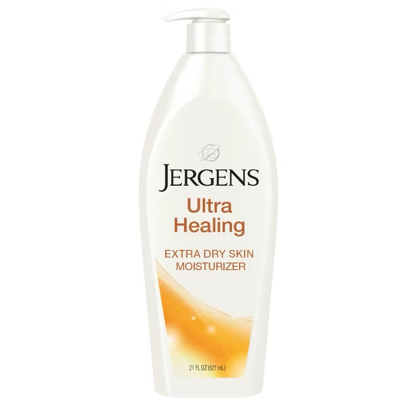 Jergens Ultra Healing Body Lotion, Dry Skin Moisturizer with Vitamins C, E, and B5 21floz