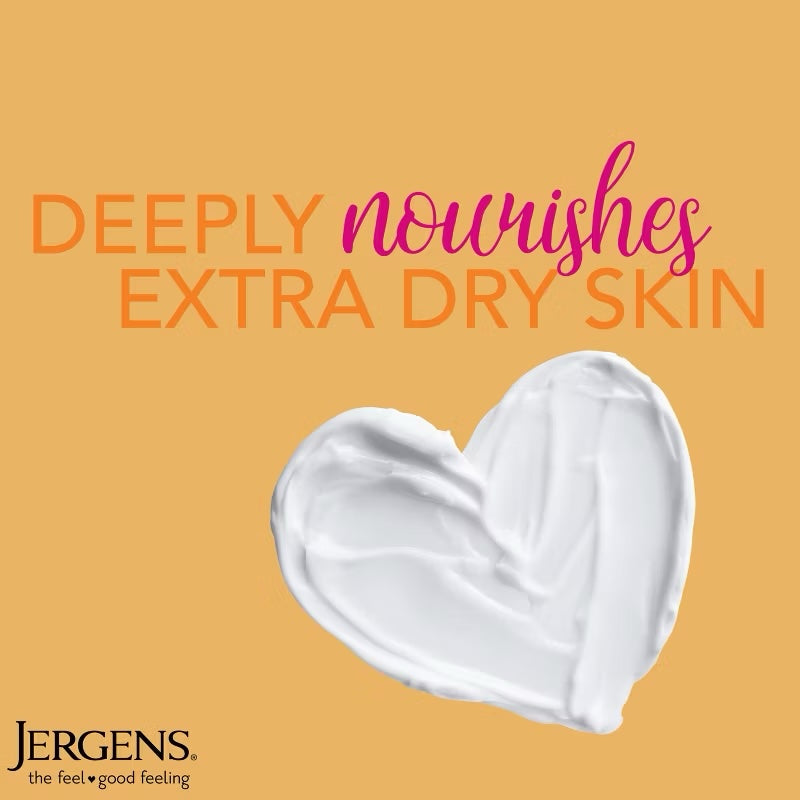 Jergens Ultra Healing Body Lotion, Dry Skin Moisturizer with Vitamins C, E, and B5 21floz