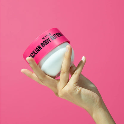 Nutrius Brazilian Body Butter Cream Berry Bliss, 6 FL OZ