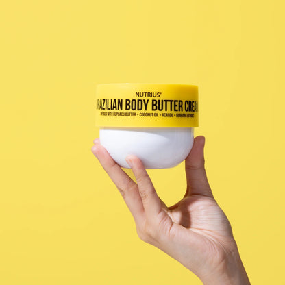 Nutrius Brazilian Body Butter Cream Coco Bliss, 6 FL OZ