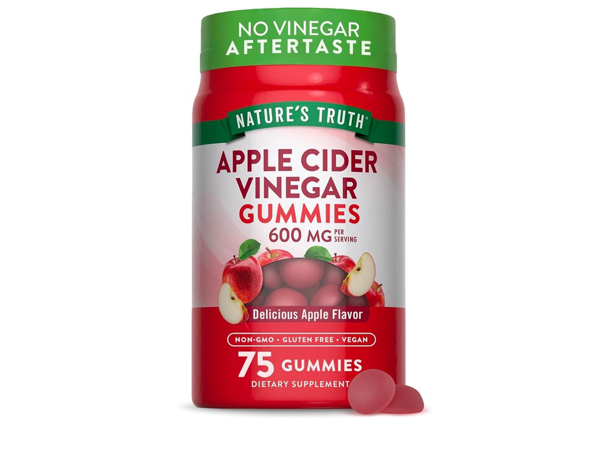 Nature's Truth Apple Cider Vinegar Gummies, (120 Gummies)