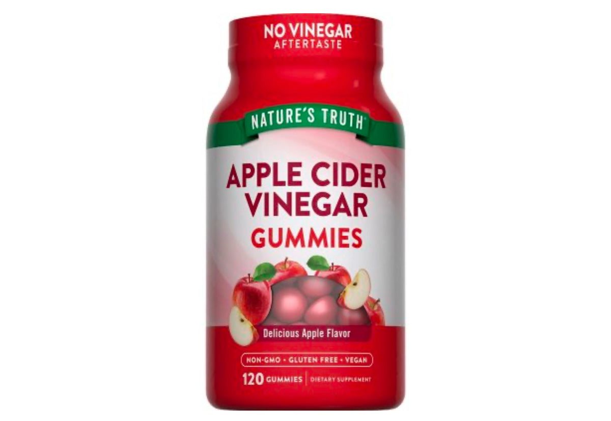 Nature's Truth Apple Cider Vinegar Gummies, (120 Gummies)