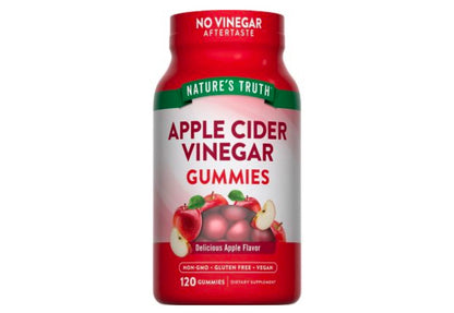 Nature's Truth Apple Cider Vinegar Gummies, (120 Gummies)