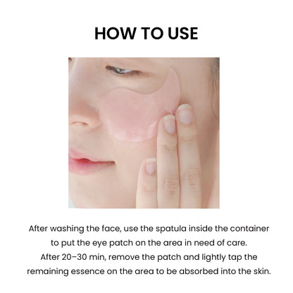 Heimish Bulgarian Rose Water Hydrogel Eye Patch [60 pcs]