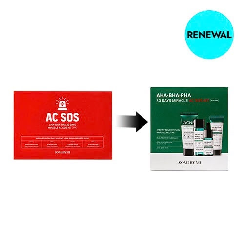 SOME BY MI - AHA, BHA, PHA 30 Days Miracle AC SOS Kit