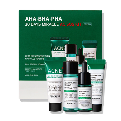 SOME BY MI - AHA, BHA, PHA 30 Days Miracle AC SOS Kit