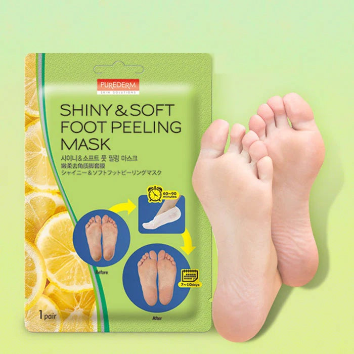 The Purederm Shiny &amp; Soft Foot Peeling Mask