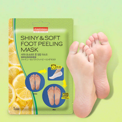 The Purederm Shiny &amp; Soft Foot Peeling Mask