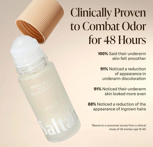 Saltair Santal Bloom 5% AHA Serum Deodorant - 50ml
