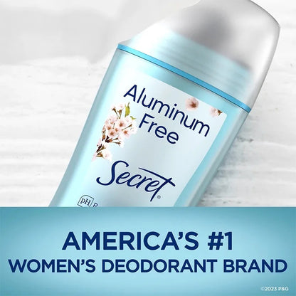 Aluminum Free Deodorant Cherry Blossom - Secret 2.4oz