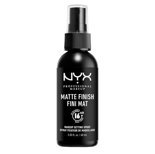 NYX Professional Makeup Setting Spray- Matte Finish/Long Lasting 60ml