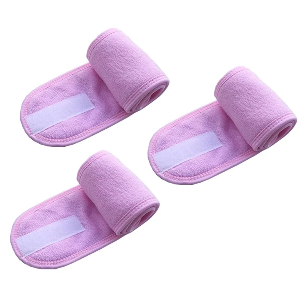 Spa Headband Hair Wrap Purple