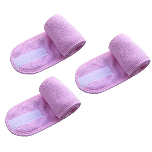 Spa Headband Hair Wrap Purple