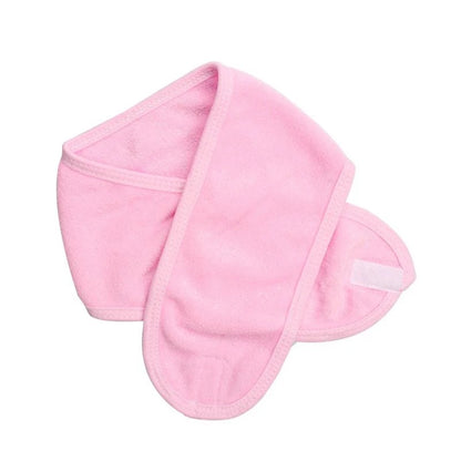 Spa Headband Hair Wrap Pink