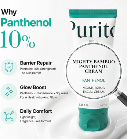PURITO SEOUL Mighty Bamboo Panthenol Cream (100ml)