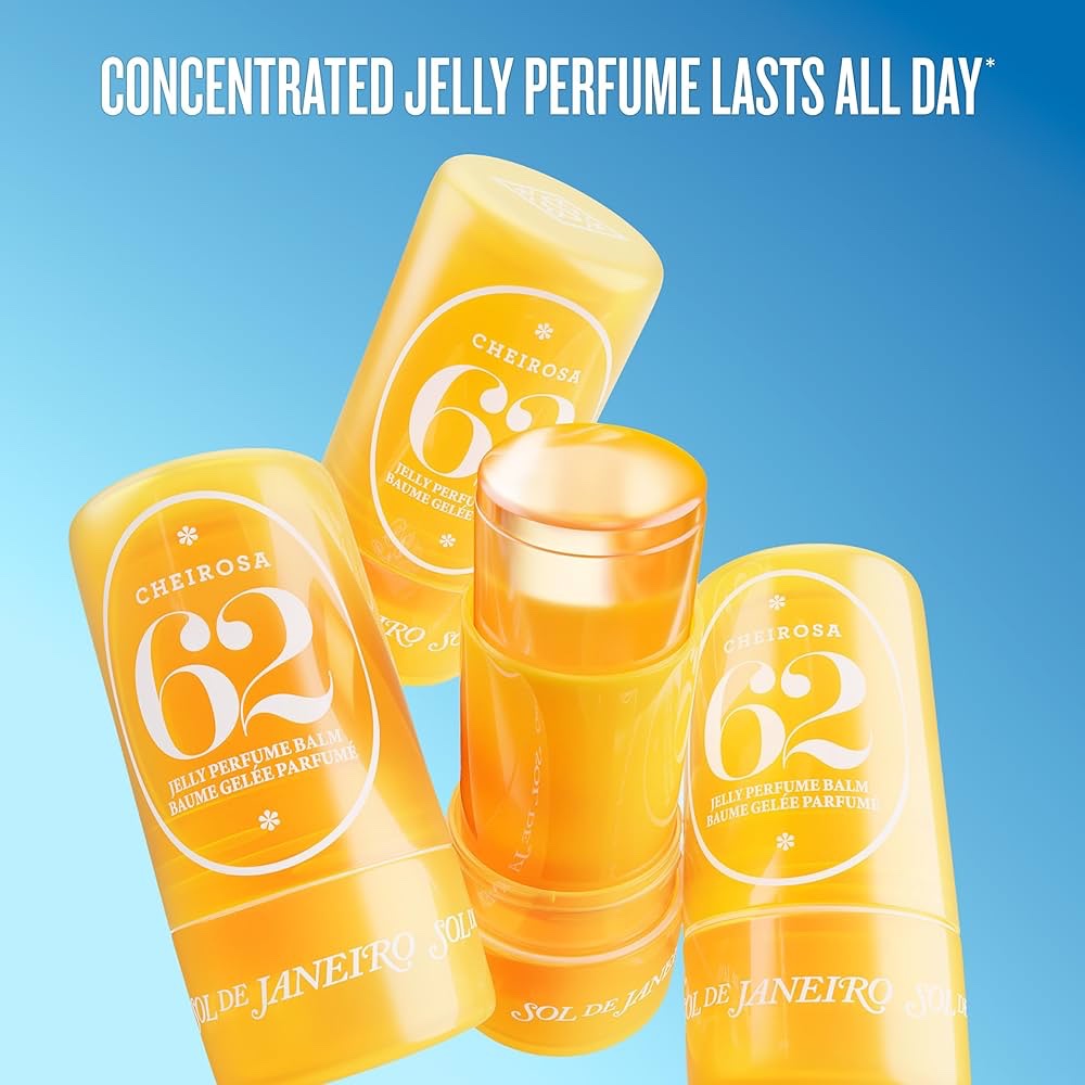 Sol de Janeiro Jelly Perfume Balm Solid Perfume Stick 62 | 4g