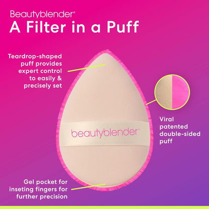 Back to Basics Dual Sided Powder Puff