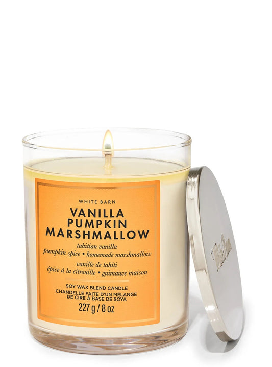 Bath &amp; Body Works Vanilla Pumpkin Marshmallow 8oz