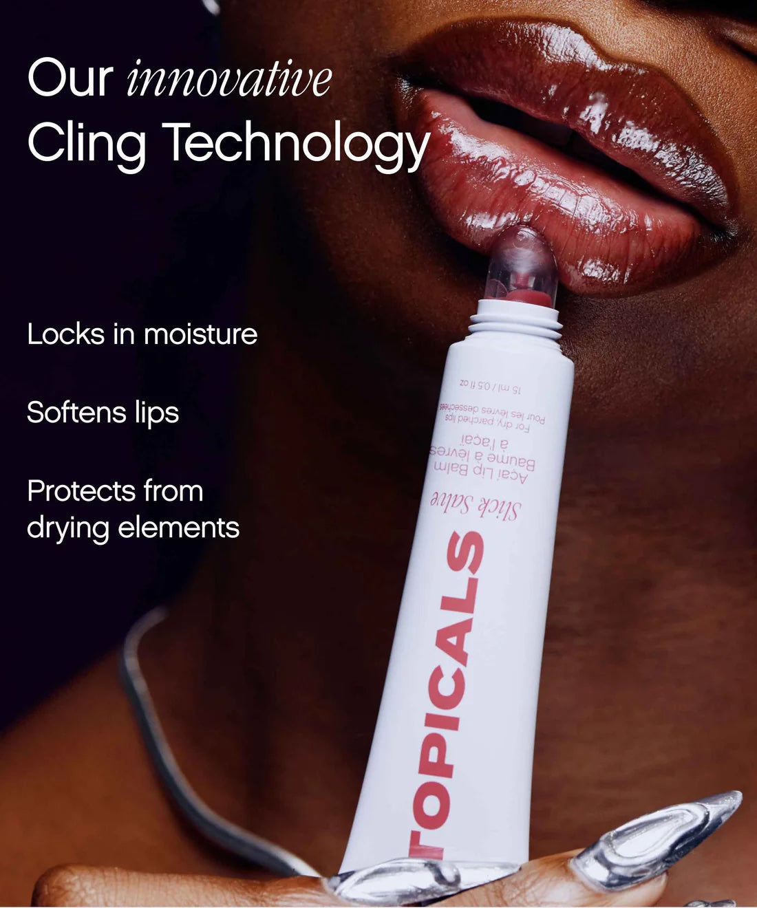 TOPICALS Slick Salve Glossy Lip Balm – ACAI