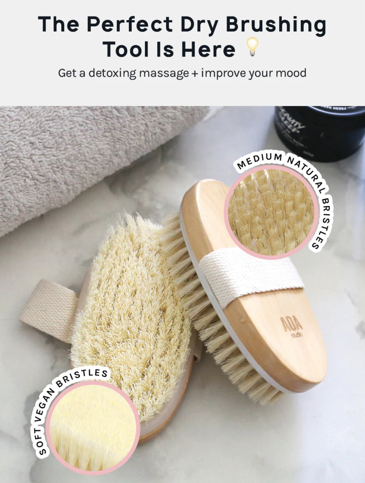 AOA PREMIUM BODY DRY BRUSH