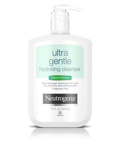 Neutrogena Ultra Gentle Daily Cleanser for Sensitive Skin 12 fl oz