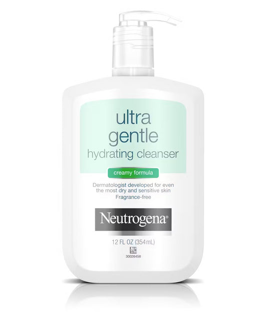 Neutrogena Ultra Gentle Daily Cleanser for Sensitive Skin 12 fl oz