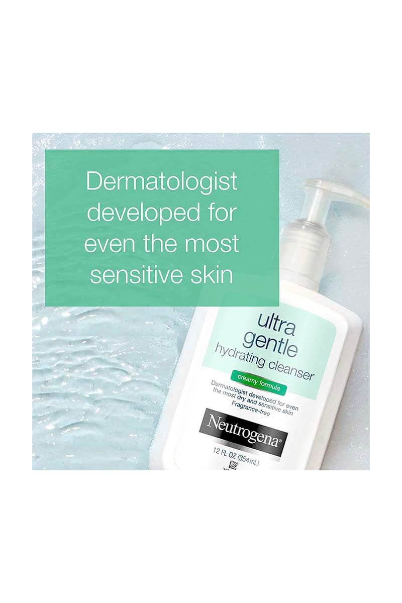 Neutrogena Ultra Gentle Daily Cleanser for Sensitive Skin 12 fl oz