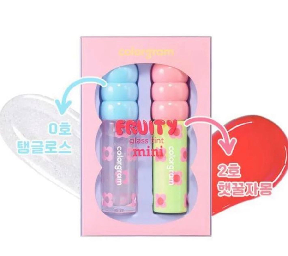 Colorgram - Fruity Glass Tint Mini Duo Set  02 Warm Best