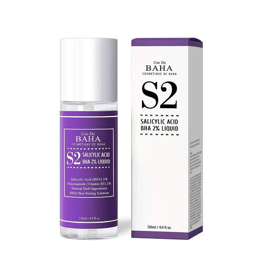 Cos De BAHA - S2 Salicylic Acid BHA 2% Liquid [120ml]