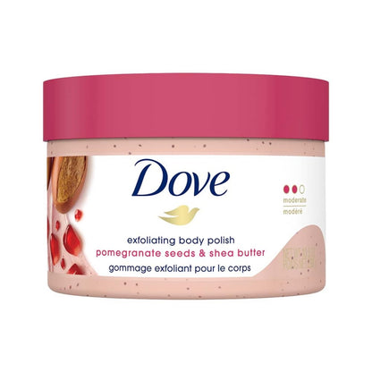 Dove Pomegranate Seeds &amp; Shea Butter Exfoliating Body Scrub
