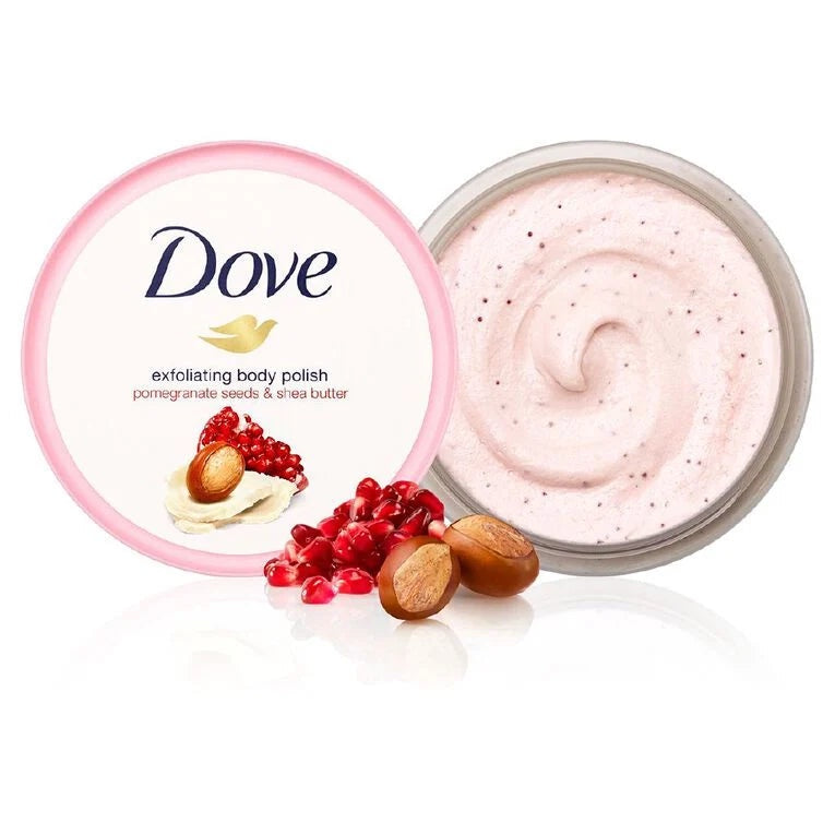 Dove Pomegranate Seeds &amp; Shea Butter Exfoliating Body Scrub