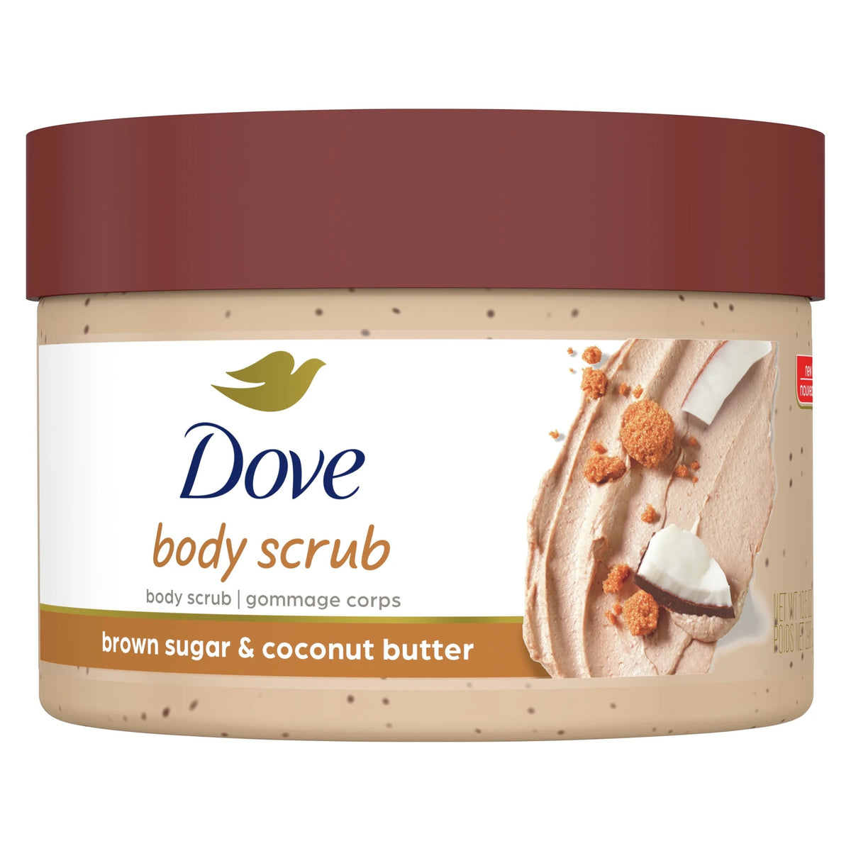 Dove Brown Sugar &amp; Coconut Butter Deep Exfoliating Body Scrub