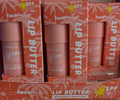 Face Facts SPF 50 Lip Butter Juicy Peach