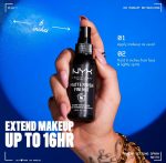 NYX Professional Makeup Setting Spray- Matte Finish/Long Lasting 60ml - Image 3