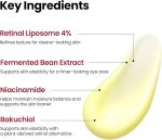K-SECRET SEOUL 1988 Retinal Eye Cream – Formulated with Advanced Retinal Liposome 4% and Fermented Bean for Dark Circles and Fine Line Care | Korean Skincare, 30ml / 1.01 fl oz - Image 4